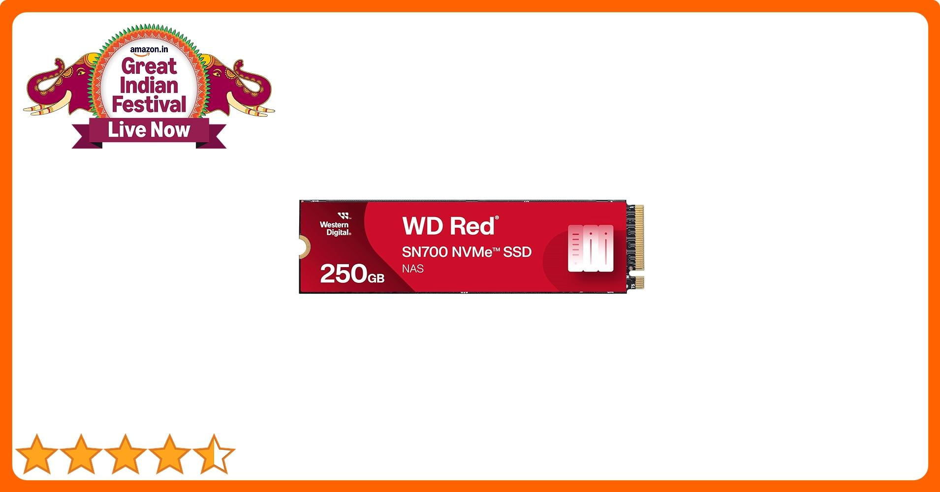 Western Digital - Western Digital製 SSD　WD Red SN700 NVMe WDS250G1R0C　250GB wds250g1r0c__0100.png